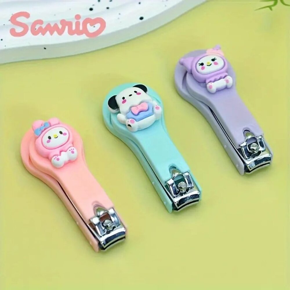 Nail Clippers Sanrio Kuromi My Melody Hello Kitty Pink White Goth Emo Grunge